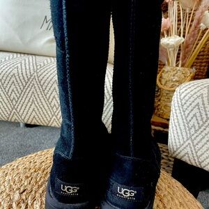 Tall black authentic UGG boots